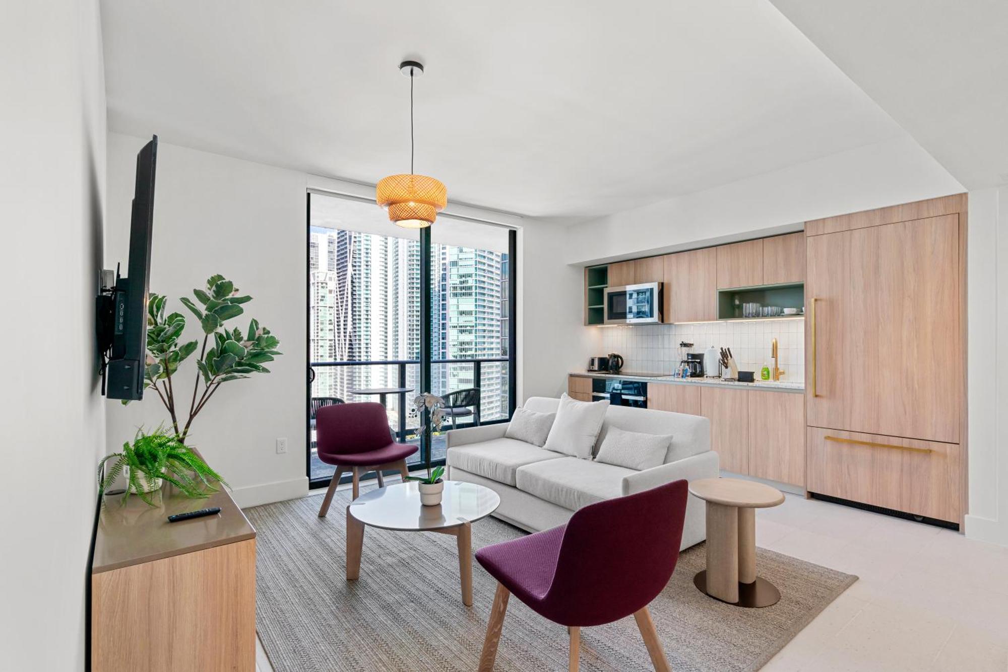 New 26th Floor Amazing View 2br-2ba Appartamento