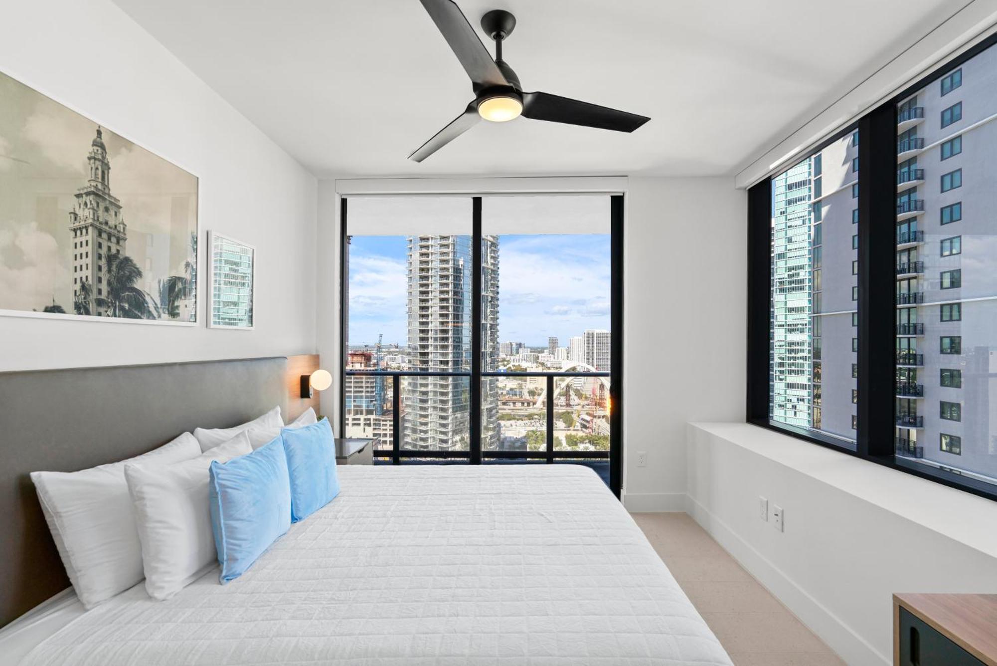 New 26th Floor Amazing View 2br-2ba Appartamento Miami